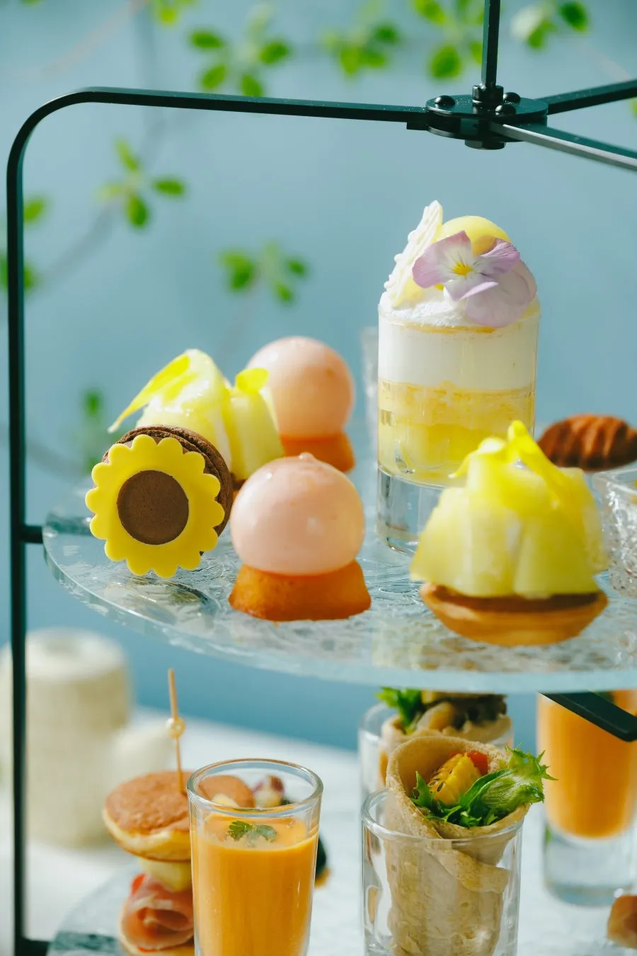 夏庭のスイーツプレート